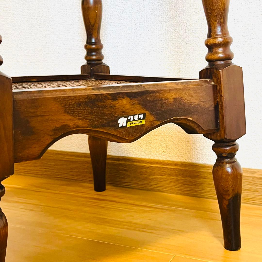 最終価格/カリモク AC1030NK コロニアルシリーズ 花台・サイドテーブル