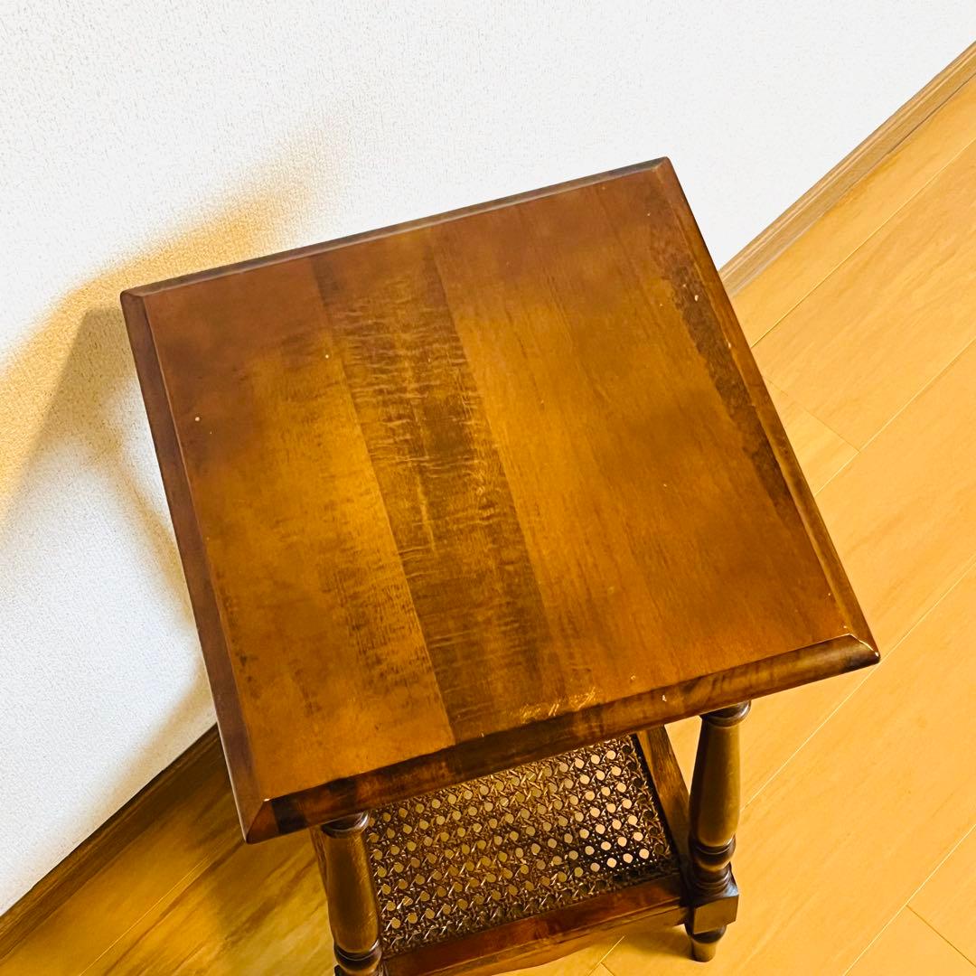 最終価格/カリモク AC1030NK コロニアルシリーズ 花台・サイドテーブル