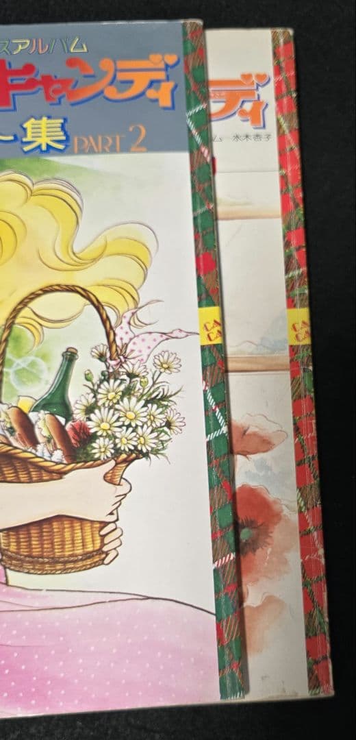 激レア　キャンディ・キャンディ イラスト集 2冊セット