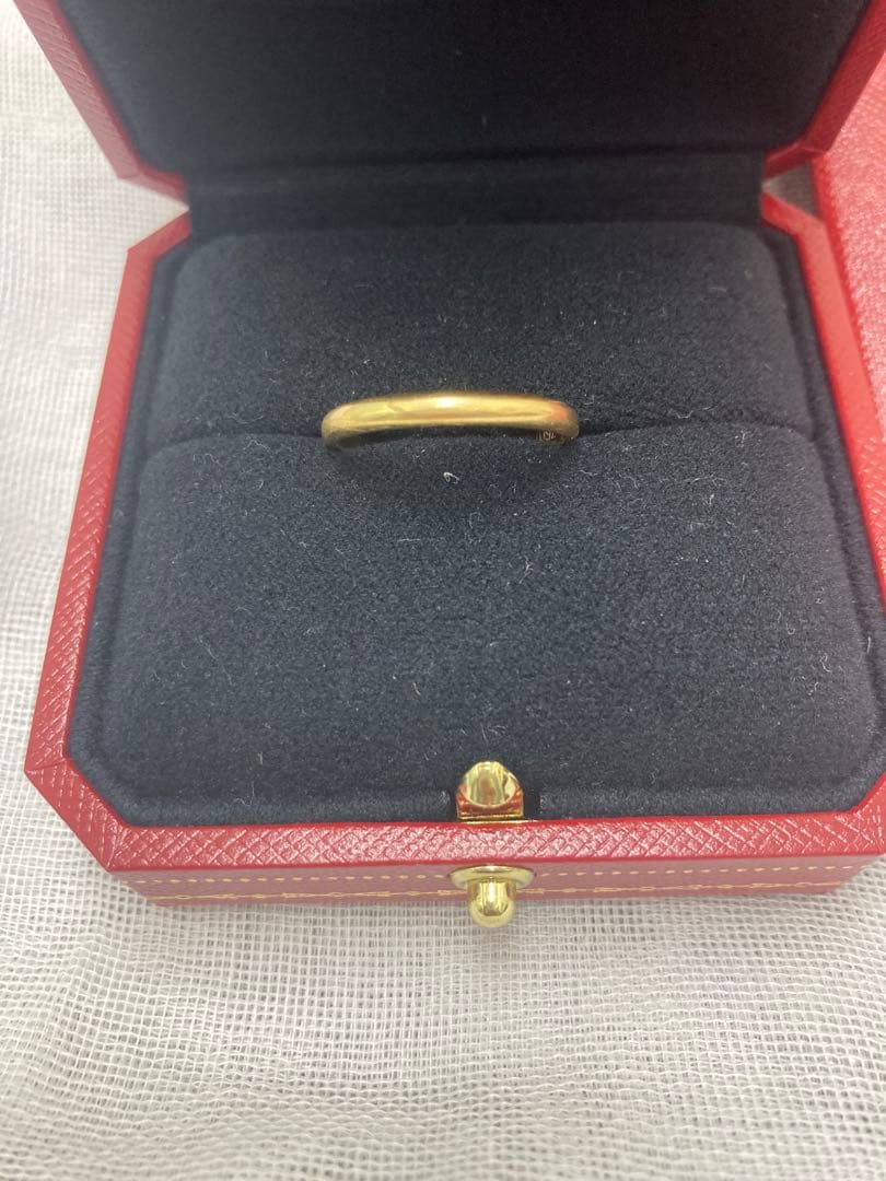 定価123,000円　カルティエ　K18リング　2.5g