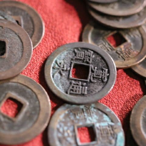 M35 古銭 寛永通宝 約500枚 縄差し まとめ売り 寛永通寳 日本古銭