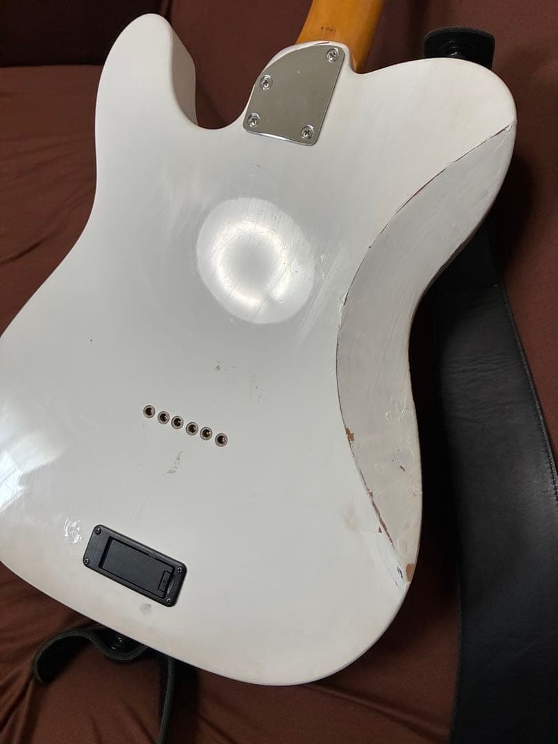 ☆fenderコンポーネントテレキャスター☆EMG・ステンレスフレット☆ASH