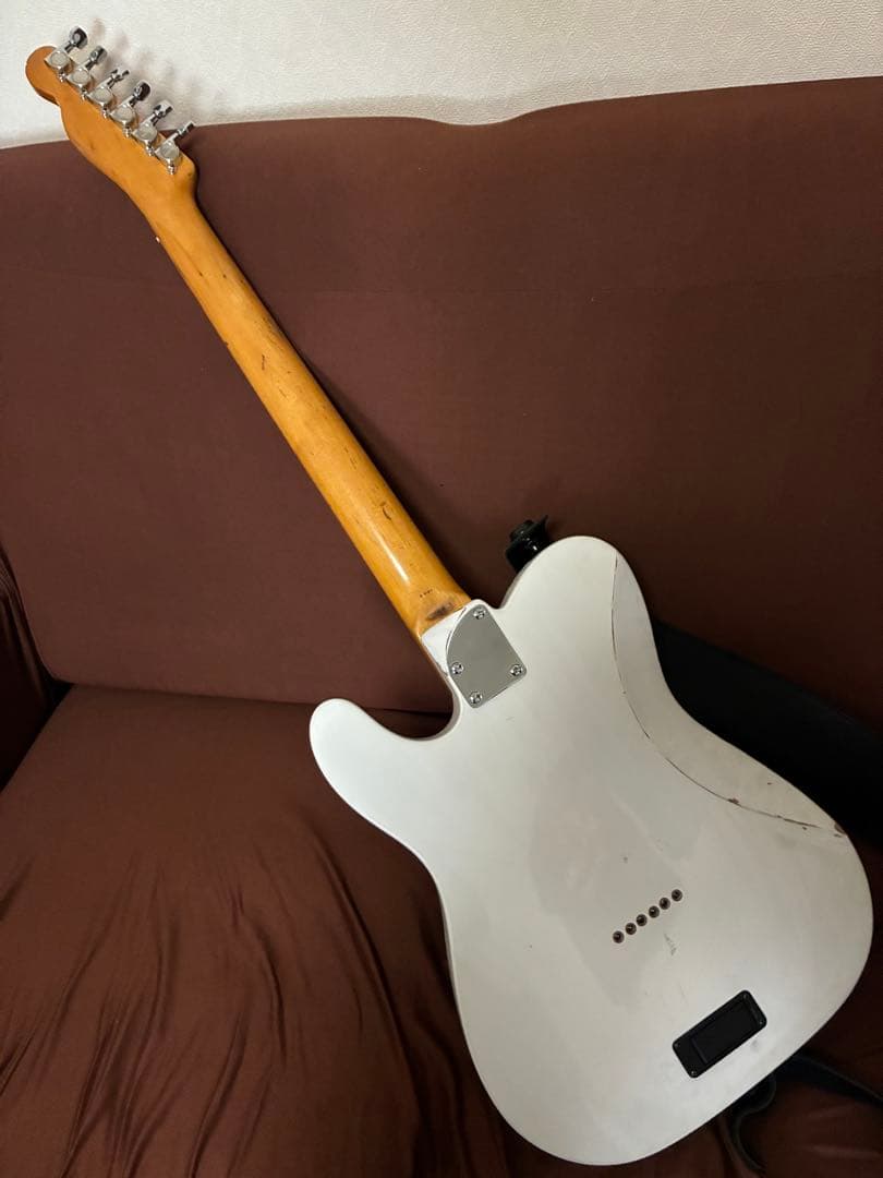 ☆fenderコンポーネントテレキャスター☆EMG・ステンレスフレット☆ASH