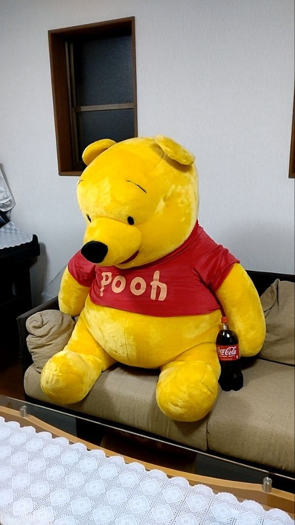 くまのプーさん　巨大　ぬいぐるみ