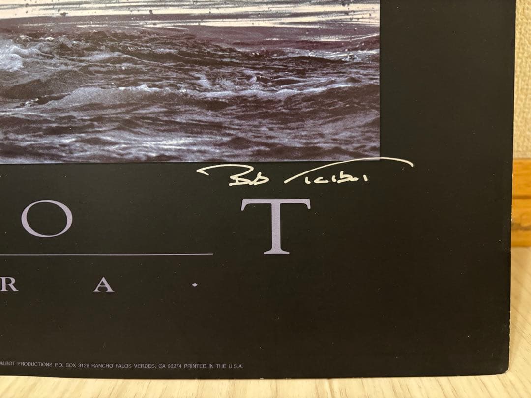 Bob Talbot 80s vintage poster Megaptera