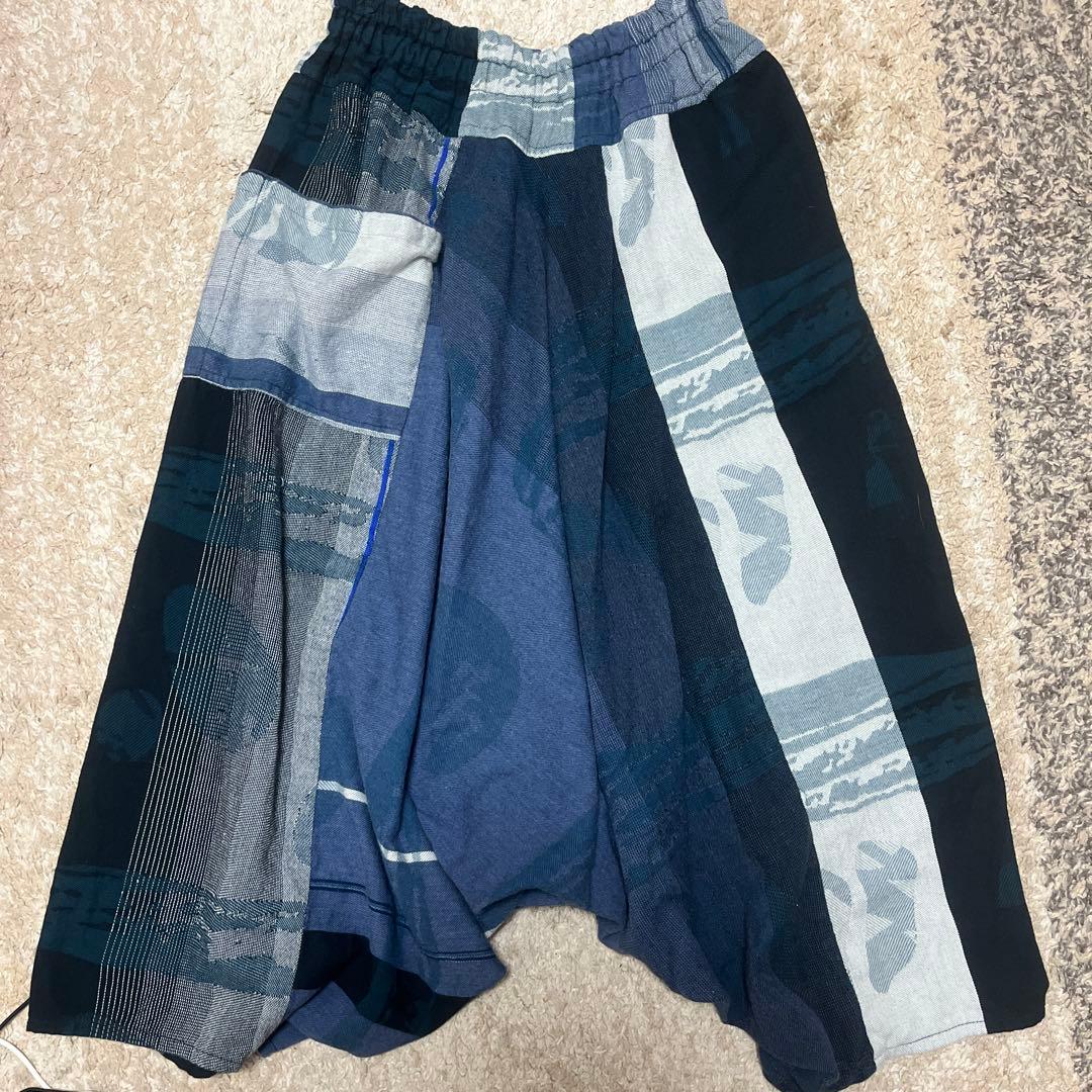 タマキニイメ ネイビー系タルンパンツ