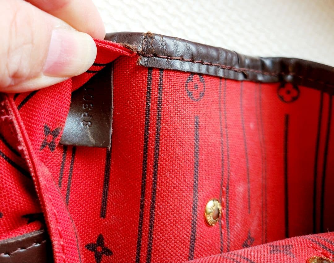 LOUIS VUITTON ルイヴィトン　ネヴァーフルMM ダミエ