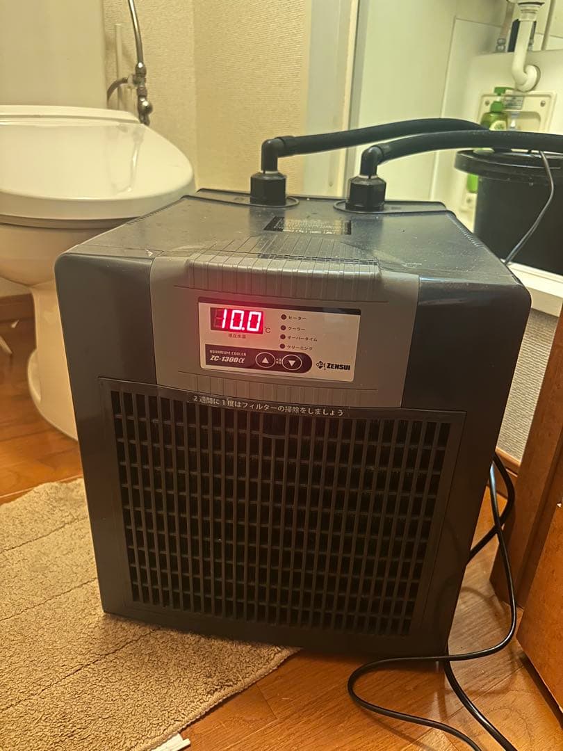 ゼンスイ 大型水槽用　クーラー　ZC-1300α 説明書付き
