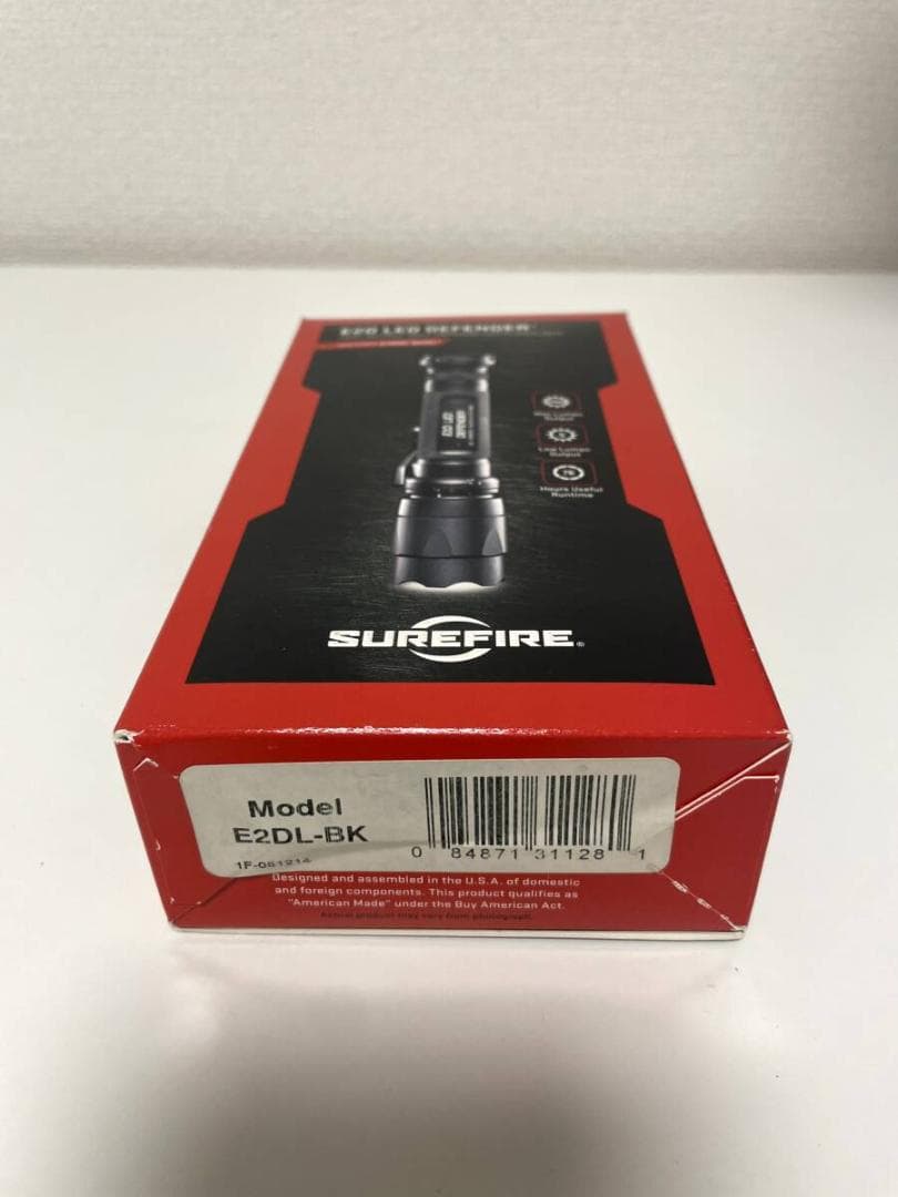 実物 SUREFIRE E2D BK LED DEFENDER シュアファイア