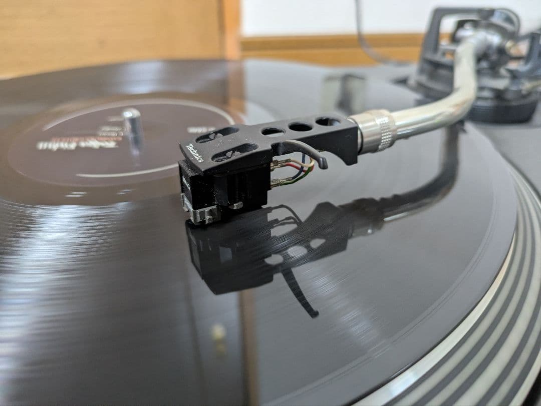 【カバー、針付き】Technics SL-1200 MK3 ターンテーブル