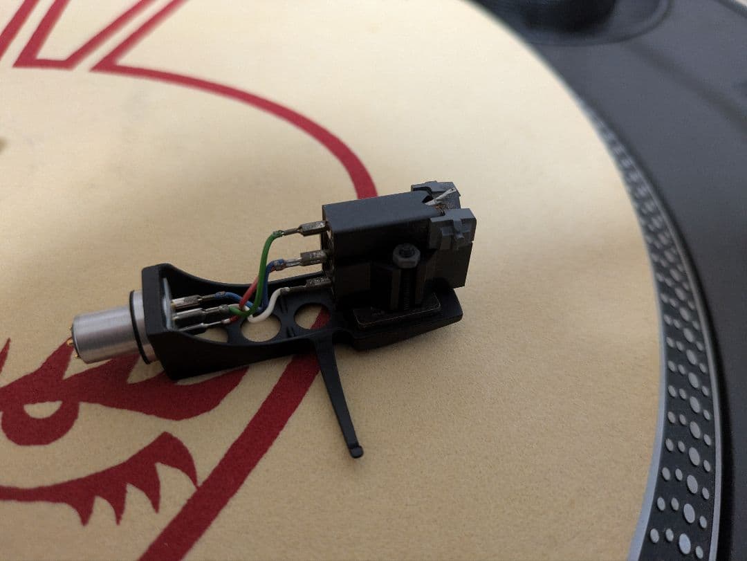 【カバー、針付き】Technics SL-1200 MK3 ターンテーブル