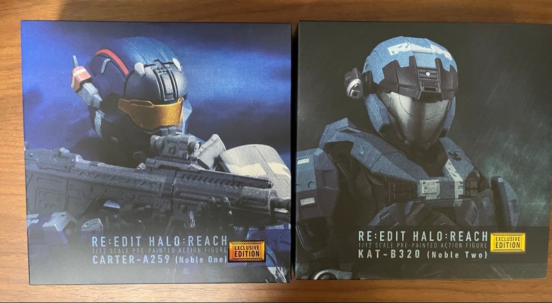 RE:Edit halo:reach 可動フィギュア 6体セット