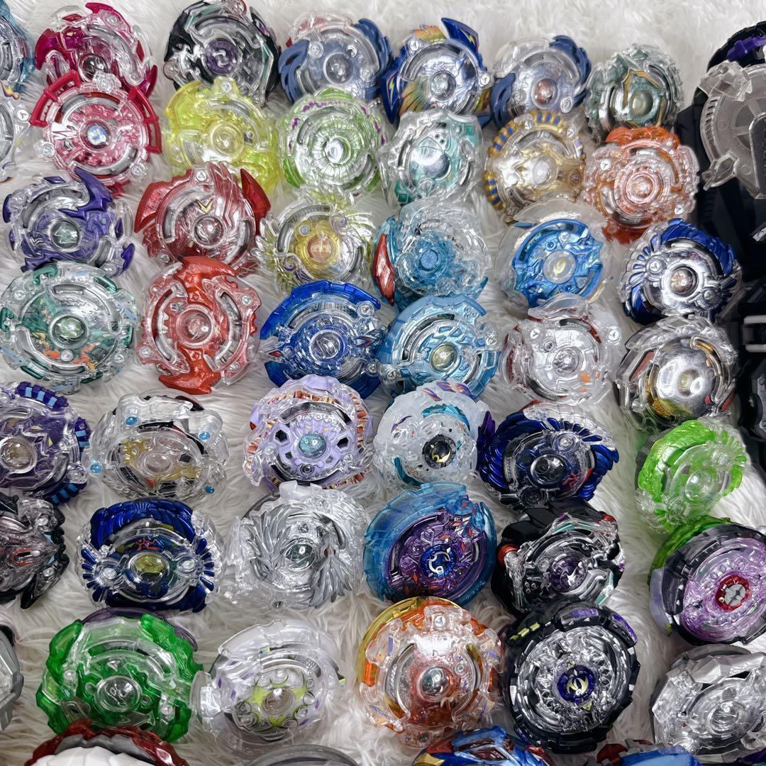 ベイブレードバースト 計129点 引退品 まとめ DB DU 付属パーツ有