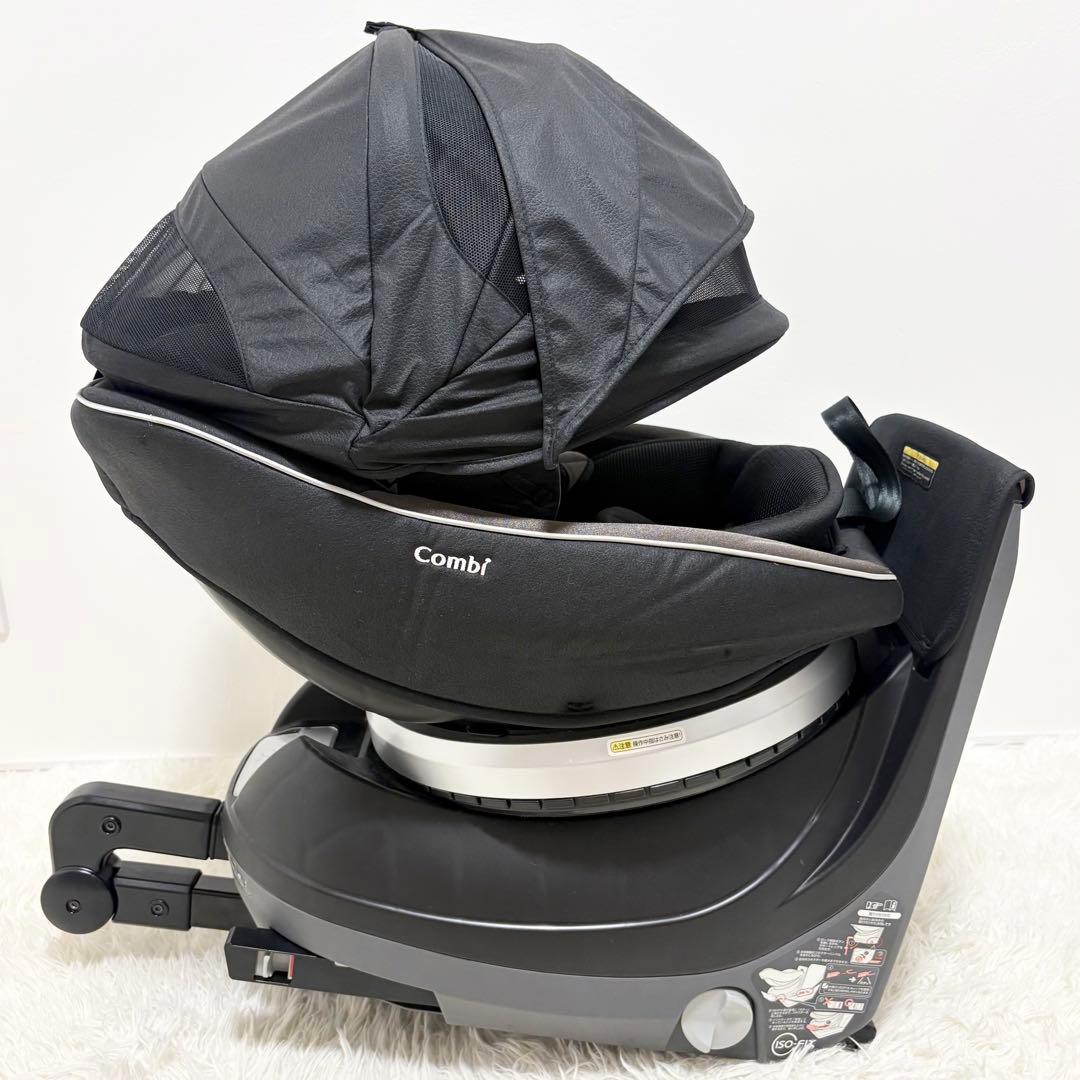 【美品】Combi クルムーヴ スマート ISOFIX エッグショック ブラック