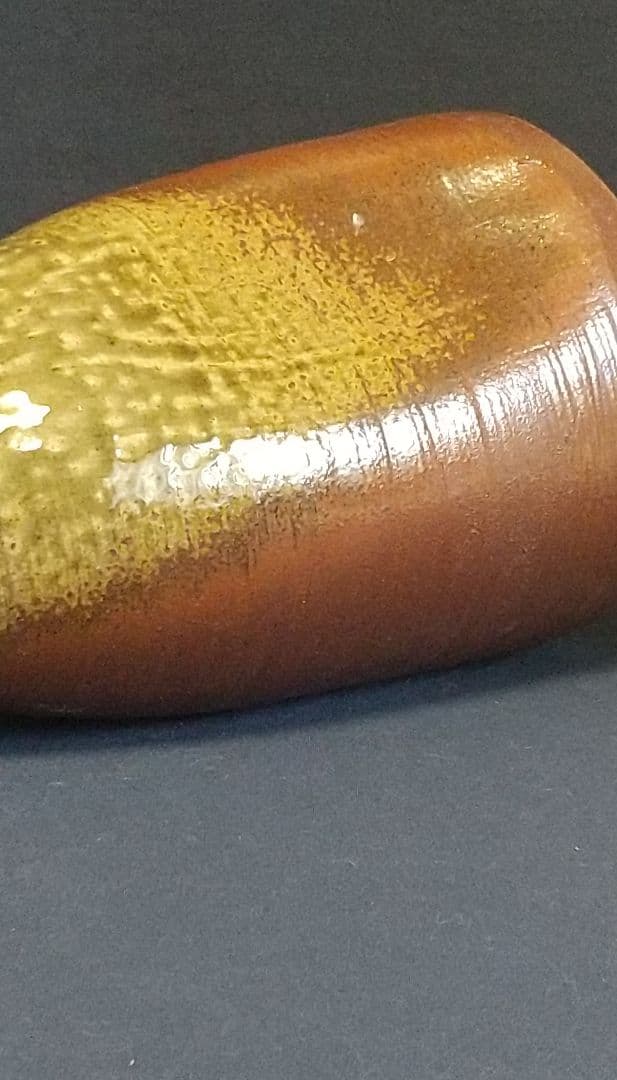 舟徳利花入 (備前)