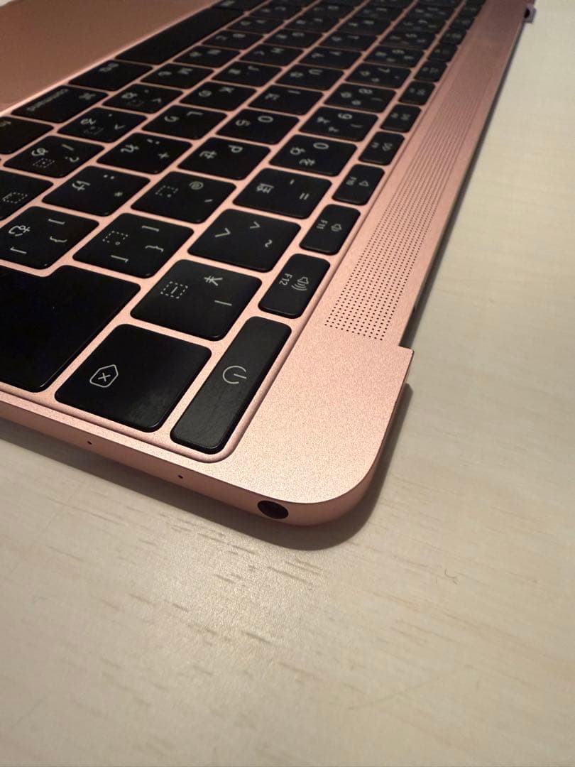 【ジャンク】MacBook 12インチ　2017 ローズゴールド キーボード
