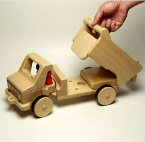 ニック はたらくくるま ダンプカー 木製 ドイツ