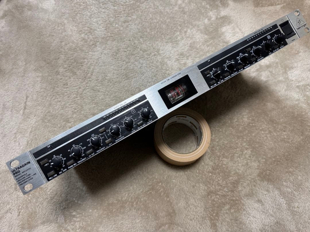 配信機器・PA機器・レコーディング機器 BEHRINGER ULTRAGAIN PRO MIC2200