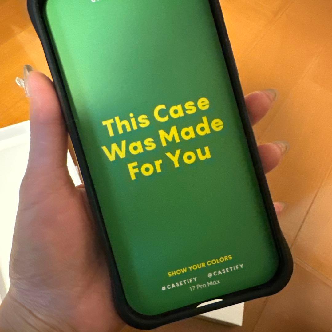 R*A様 CASETiFY Snappy Ring Holder ブラック