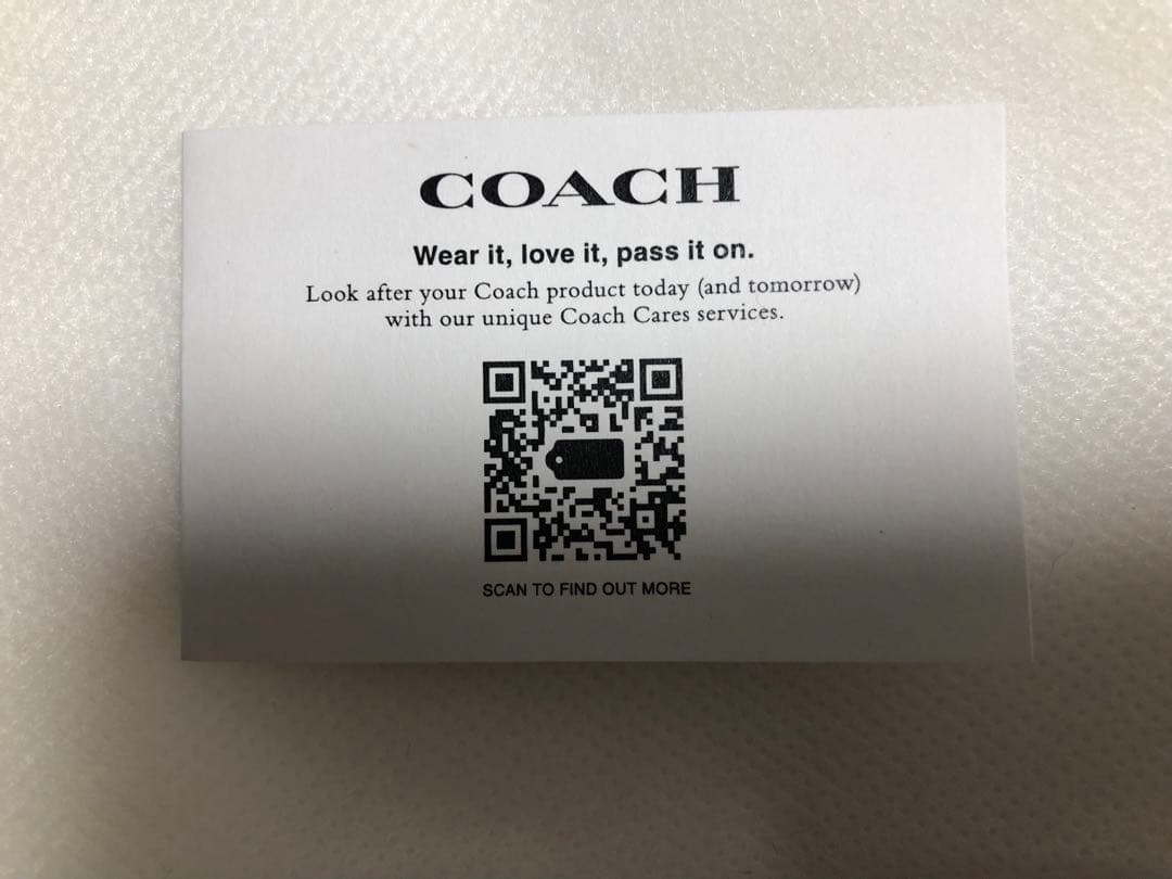 COACH レッド トートバッグ 外ポケット付き