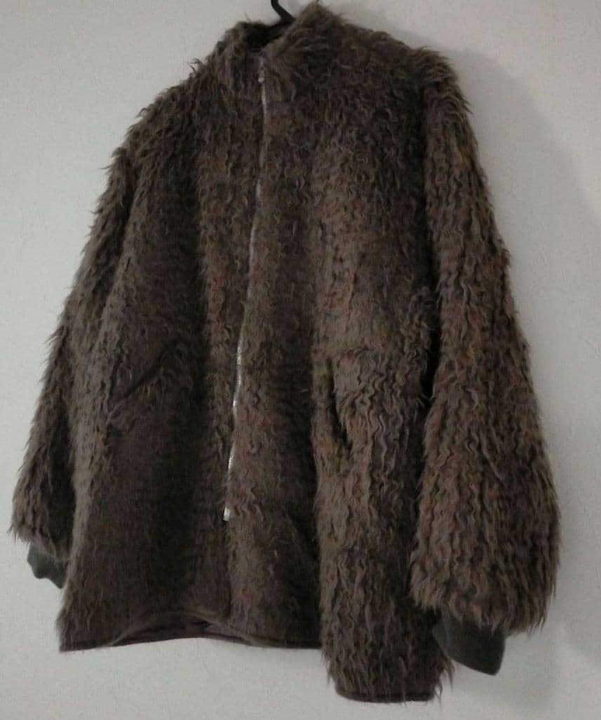 che 定価74800円　needles ファー　コート　フリース　ボア