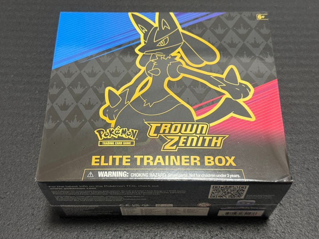 CROWN ZENITHシュリンク付　エリートトトレーナーボックス