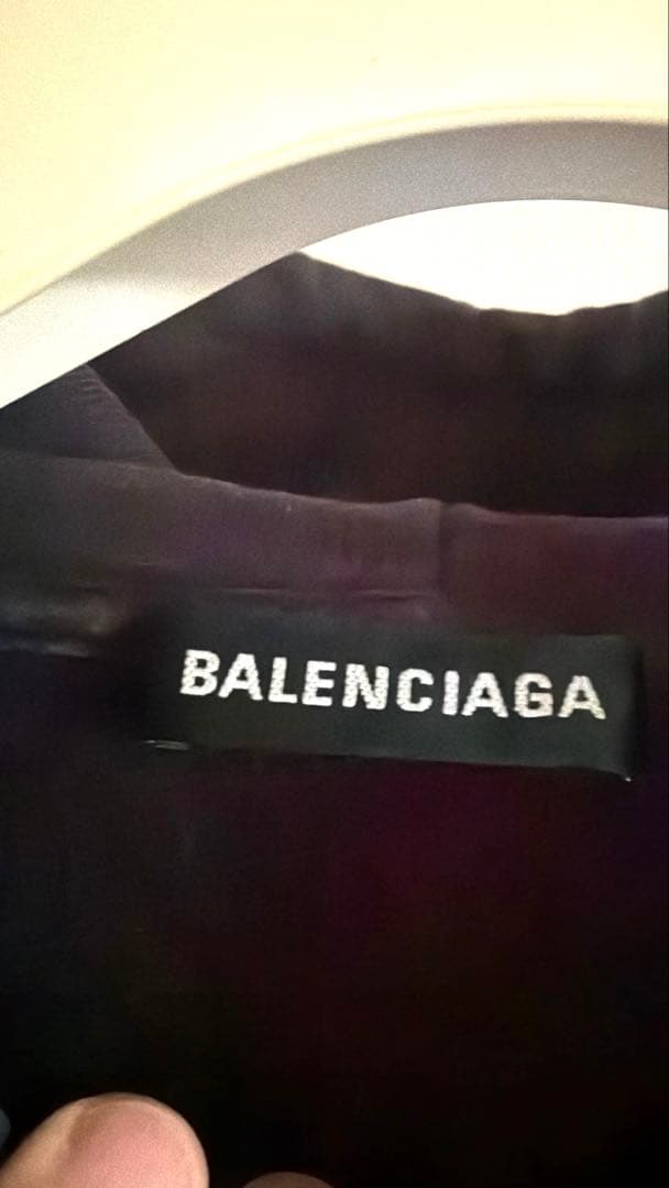 BALENCIAGA バレンシアガ　ブラック フード付きパーカー