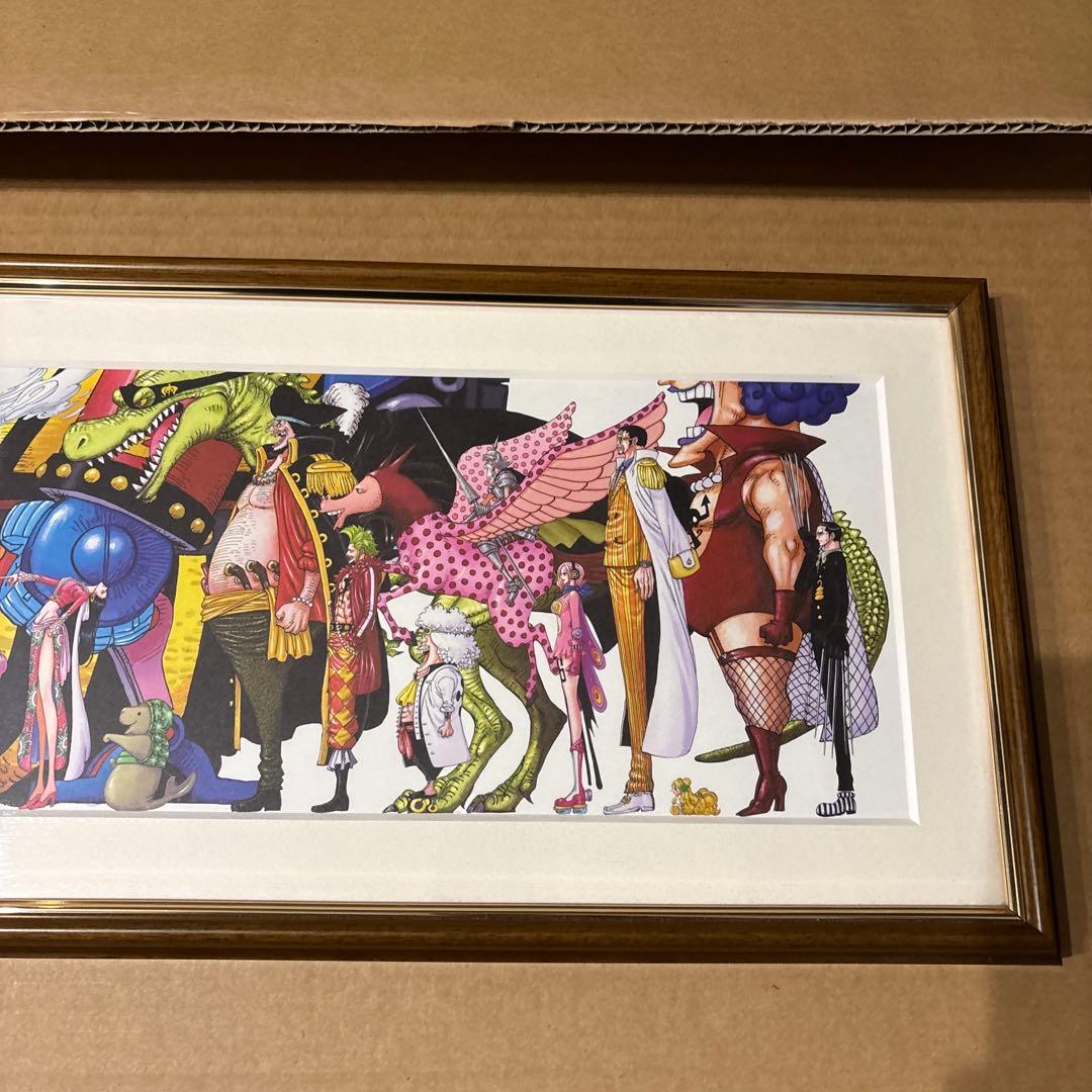 VIVRE CARD ONE PIECE つながる表紙イラスト 高級複製原画