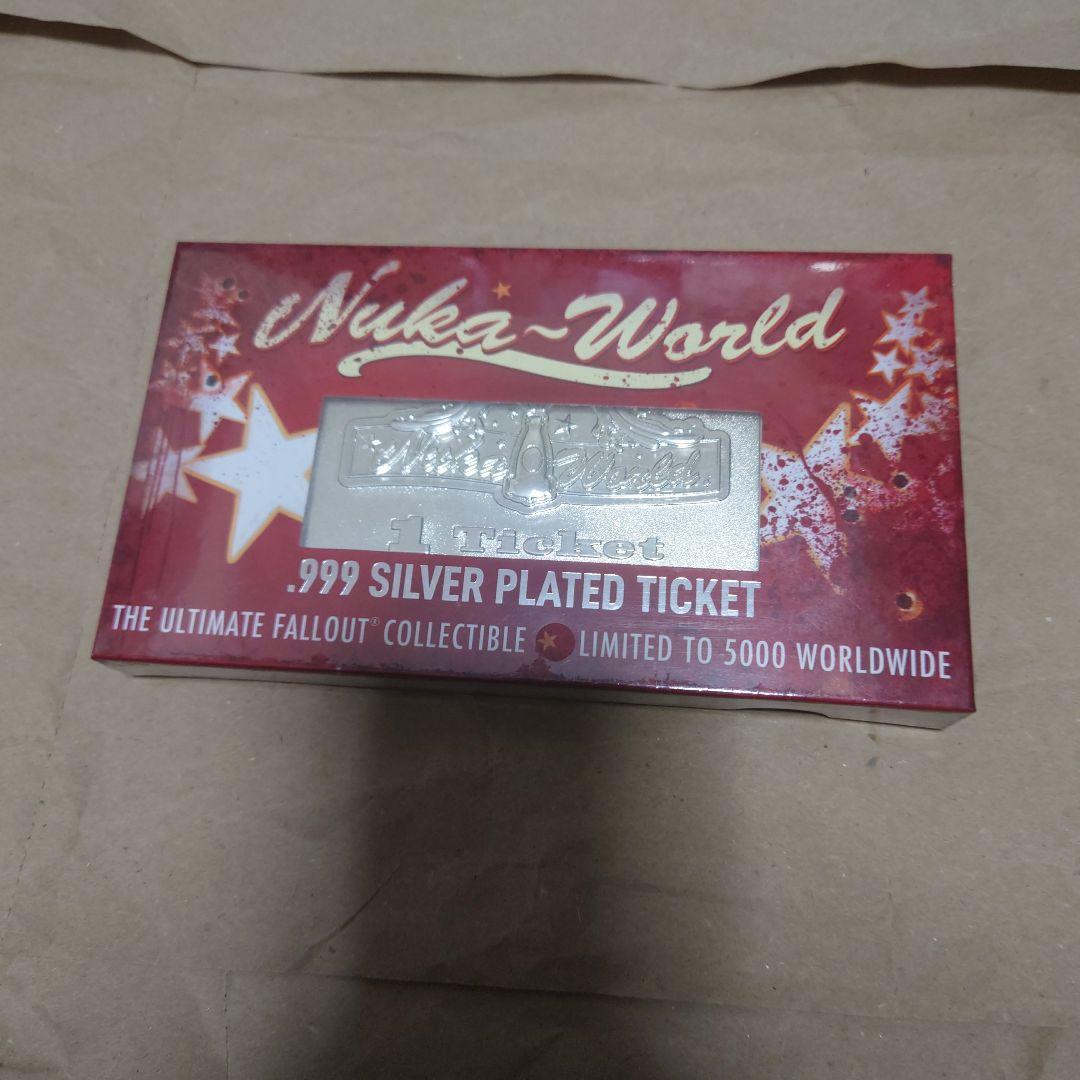 Fallout ヌカ・ワールド チケットレプリカ シリアルナンバー入り　限定品