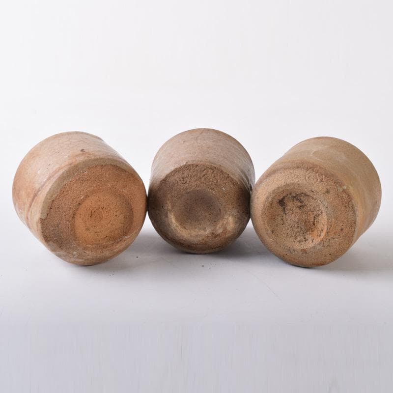 唐津焼　古唐津　絵唐津　酒盃　ぐい呑　在銘　五客　V　7250