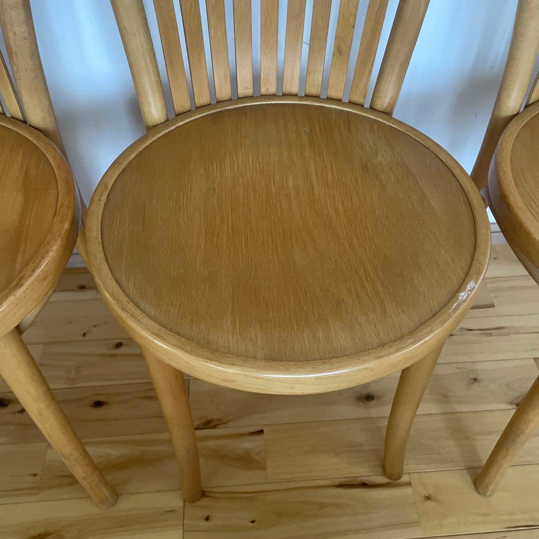 マルニ木工　maruni トーネットチェア ベントウッドチェア 曲木 3脚セット