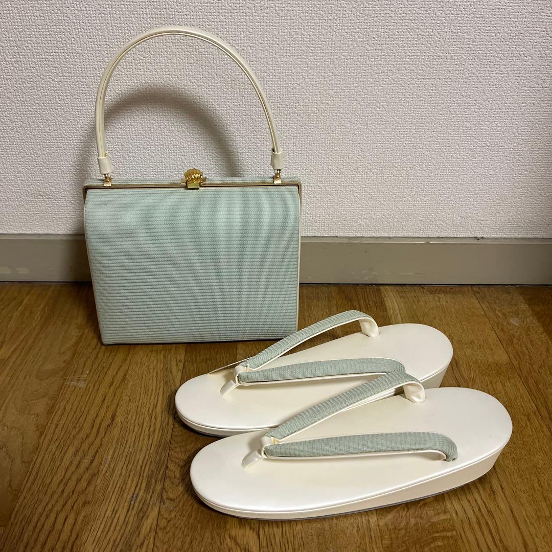 新品未使用品　和装　草履バッグセット　23cm
