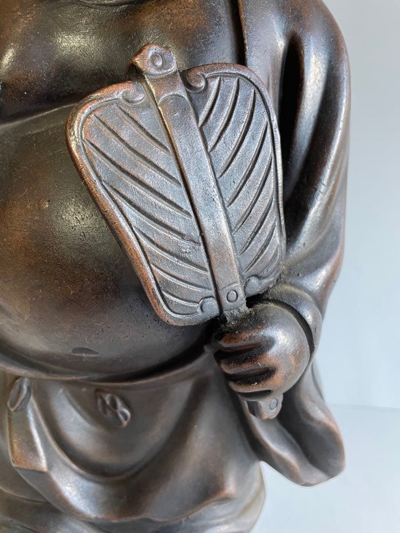 古備前　備前焼　布袋　縁起物　　置物　飾り物　焼物