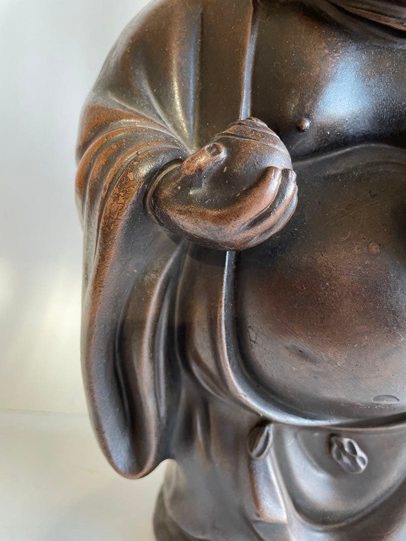 古備前　備前焼　布袋　縁起物　　置物　飾り物　焼物