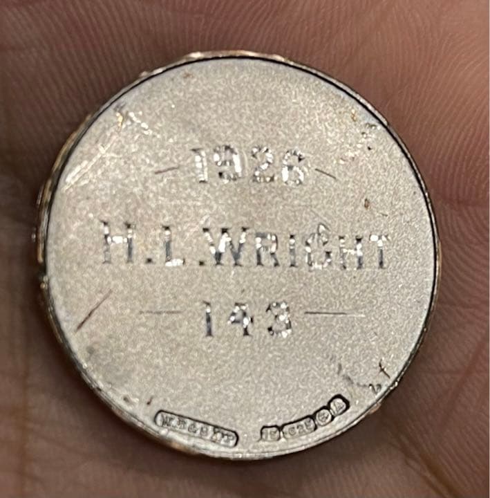 1926 英国製 K15 ゴールド イギリス Golf ゴルフメダル 金貨 金賞