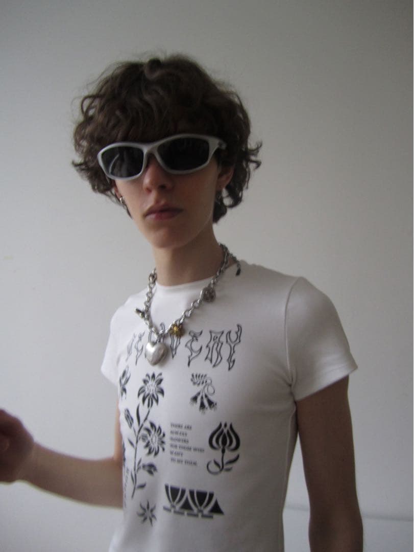 delivery 新品ハートチェーン　金属ネックレス　新品