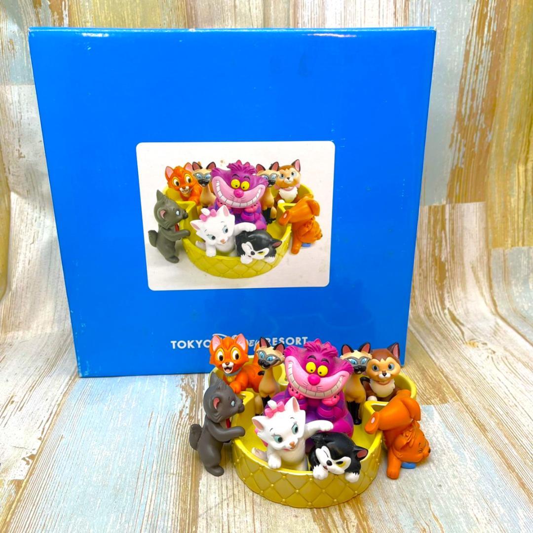 TDR 東京ディズニーリゾート限定 ディズニーキャッツ 猫 フィギュアリン