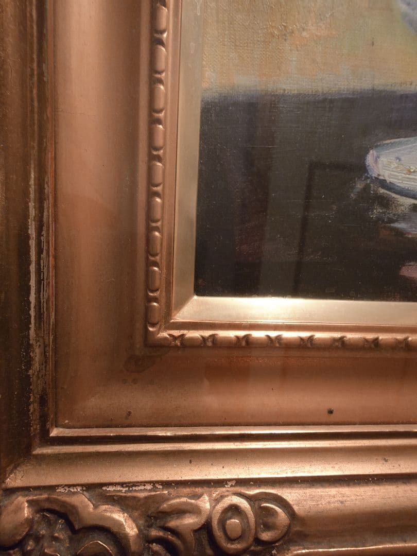 アンティーク絵画　油絵