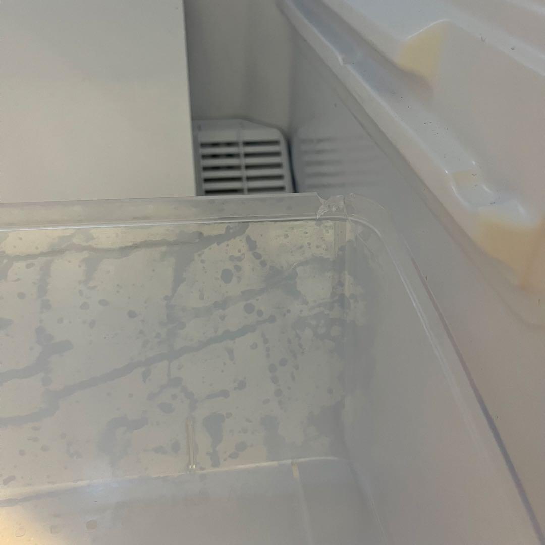 SHARP ホワイト冷蔵庫 フラットデザイン