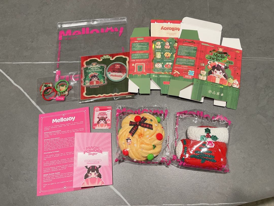 Mellojoyメロジョイ メロークリスマス　ホリデーベイク　クリスマスソックス