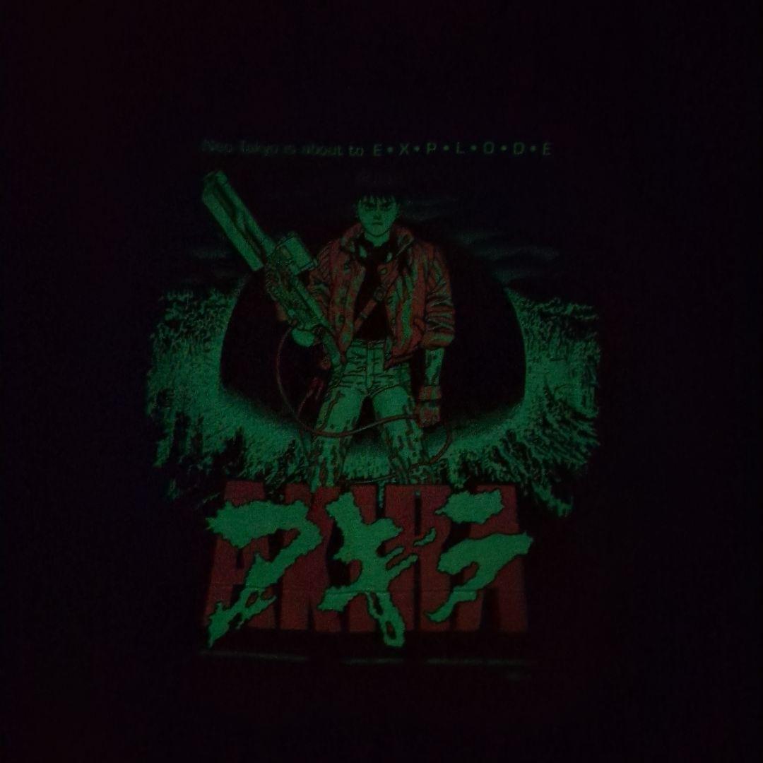 激レア！蓄光プリント アキラTシャツ　キモノマイハウス