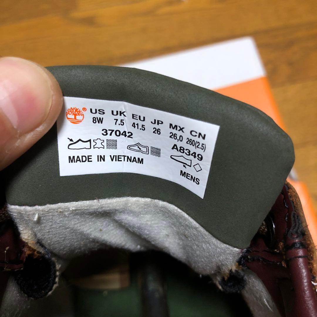 靴 Timberland HERITAGE GTX MOC TOE MID 26cm