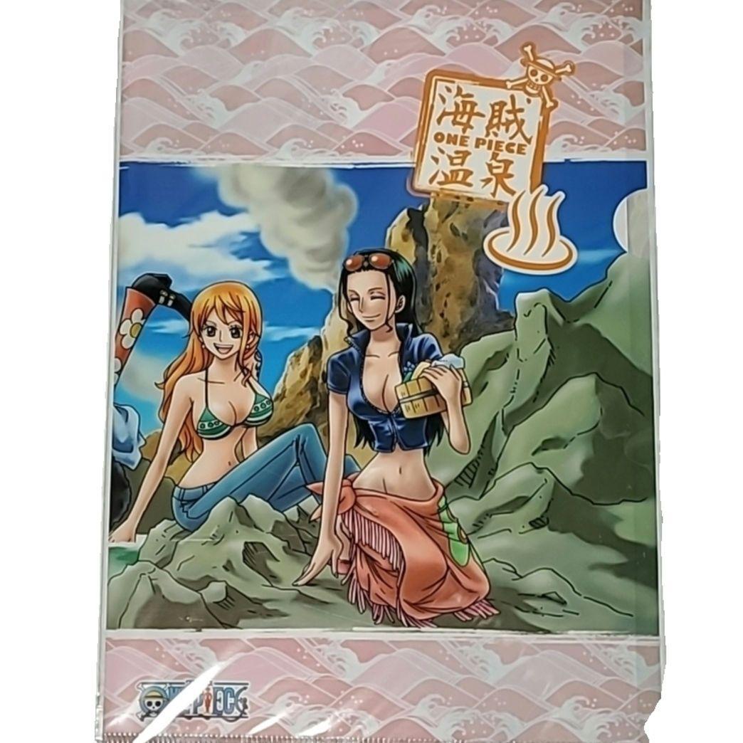 ONE PIECE ナミ ニコ・ロビン ロビン 海賊温泉 クリアファイル 未開封