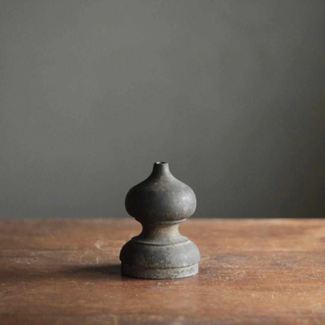 古銅 擬宝珠 古美術 古道具 アンティーク 仏教美術 オブジェ