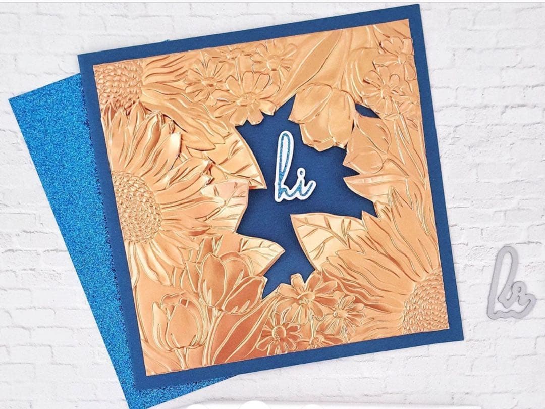 アルテニューSeasonal Bloom スタンプ・ダイ・フォルダー・ステンシル