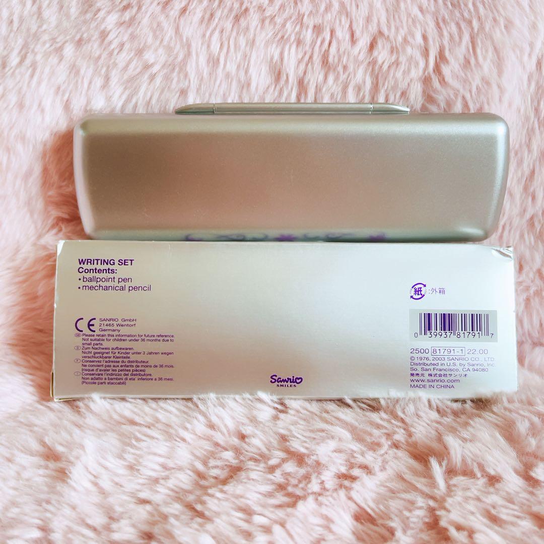 希少レア　ハローキティ　ケース付き　ペンセット　USA 2003 平成レトロ