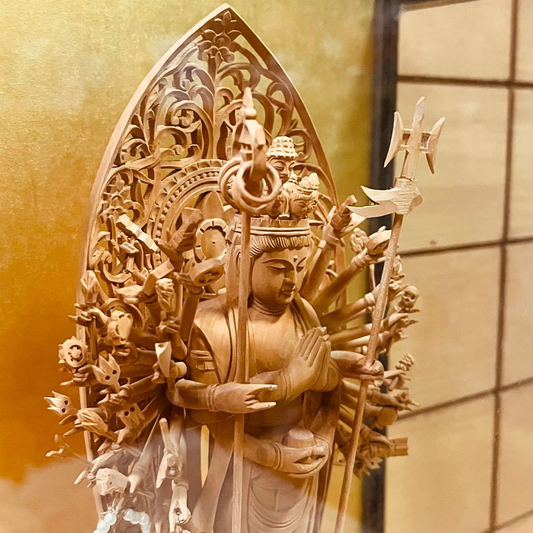 仏像 千手観音菩薩 立像