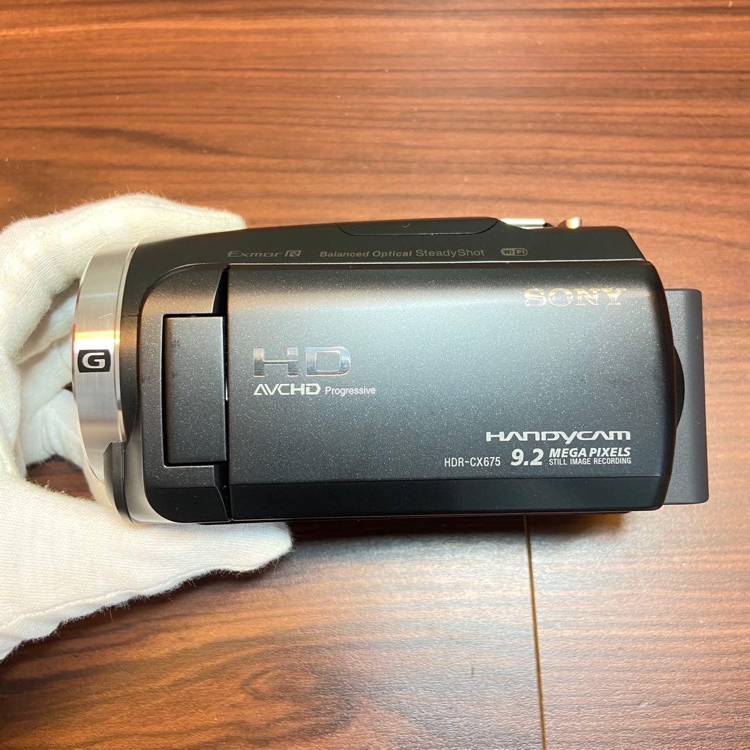 SONY HDR-CX675 ビデオカメラ ほぼ新品 3828