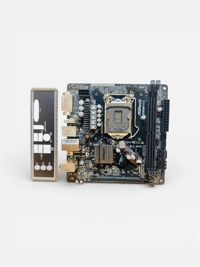 ASRock B360M-ITX マザーボード（動作確認済み)