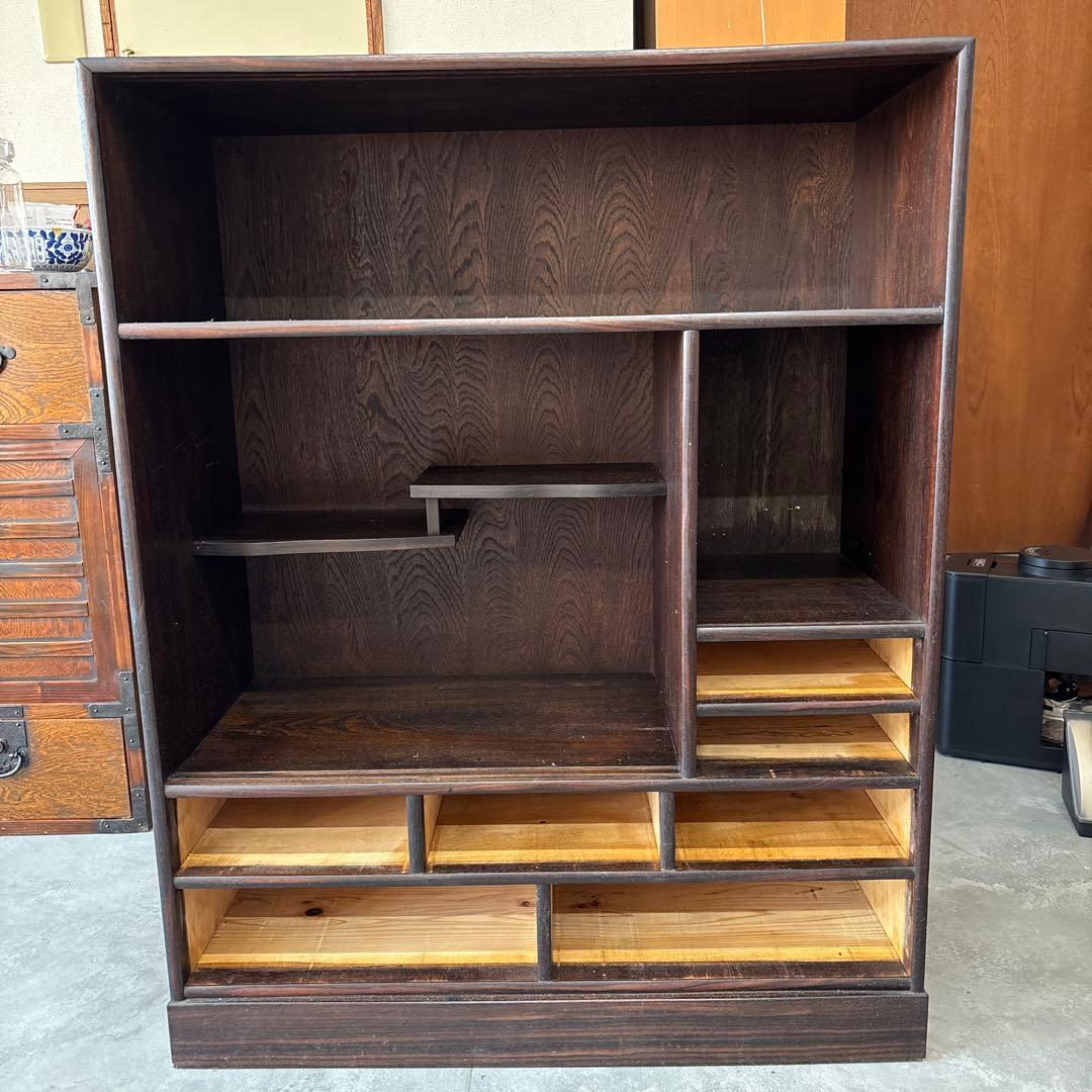 昭和レトロ 茶箪笥 和洋折衷 収納箪笥